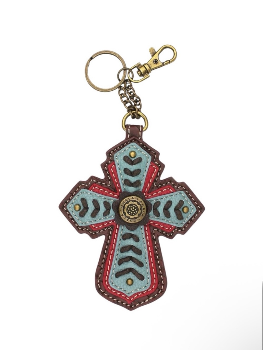 Chala Cross Bag Charm/Coin Purse